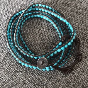 Chan Luu Turquoise Wrap Bracelet